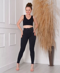 Calça com cinto New Chanel - comprar online