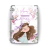Fichário com 180 folhas: Vida Bonita- menina morena - comprar online