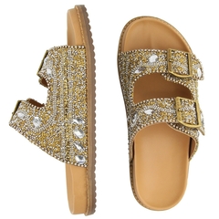 Sandália Papete com Pedrarias - comprar online