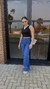 Calça jeans cargo na internet