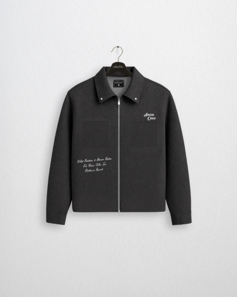 Dark Grey Jacket - Outlaws Ranch - comprar online
