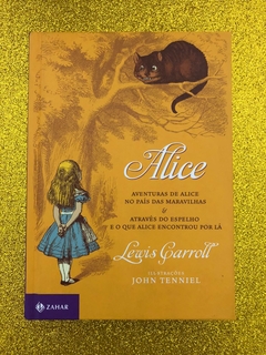 Alice: edição bolso de luxo (LEWIS CARROLL) - USADO - FRETE GRÁTIS