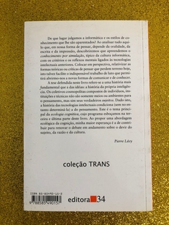 AS TECNOLOGIAS DA INTELIGÊNCIA (PIERRE LÉVY) - USADO - FRETE GRÁTIS