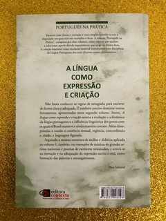 A LÍNGUA COMO EXPRESSÃO E CRIAÇÃO (ROSANA MORAIS WEG E VIRGÍNIA ANTUNES DE JESUS) - USADO - FRETE GRÁTIS - comprar online