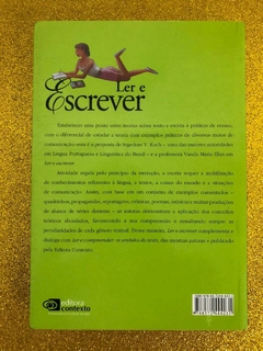 LER E ESCREVER (INGEDORE VILLAÇA KOCH E VANDA MARIA ELIAS) - USADO - FRETE GRÁTIS - comprar online