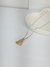 Colar Dourado com Pingente de Nossa Senhora Aparecida Cravejado Semi-Joias