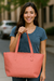 Bolsa Shopper Coral Easy Chic
