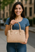 Bolsa Satchel Nude Elegance