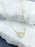 Colar Dourado Coração com Zircônias - comprar online