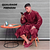ROUPÃO MICROFIBRA FLANNEL POLLO ADULTO UNISSEX - COR BORDO - comprar online