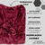 ROUPÃO MICROFIBRA FLANNEL POLLO ADULTO UNISSEX - COR BORDO - comprar online