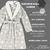ROUPAO FEMININO SHERPA GROSSO ESTAMPADO MANGA LONGA - ESTRELA LUNAR na internet