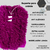 ROUPAO FEMININO GOLA PELOS COM PLUMAS ELEGANTE - FUCSIA - comprar online