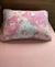 02 Fronha Para Travesseiro Cor UNICORNIO ROSA Malha 100% Algodão John Seven Decor 160 Gramas - loja online