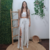 Calça Pantalona Stone - C/ Fenda