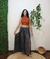 Calça Pantalona Stone - C/ Fenda