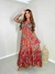 Vestido Indiano Lenço de Seda