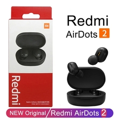 Xiaomi redmi airdots 2 fones de ouvido mi original xiaomi verdadeiro sem fio