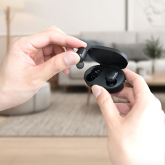 Xiaomi redmi airdots 2 fones de ouvido mi original xiaomi verdadeiro sem fio na internet