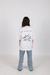 Remera Never Too Old To Roll Blanca - comprar online