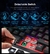 Redragon fizz k617 rgb usb mini teclado mecânico para jogos com fio interruptor