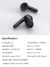 Fones de ouvido Bluetooth sem fio BT5.2 Fones de ouvido esportivos à prova d'água na internet