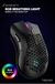 Bm600 recarregável usb 2.4g sem fio luz rgb favo de mel jogo do rato computador - Loja Teodoro