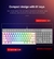 Redragon fizz k617 rgb usb mini teclado mecânico para jogos com fio interruptor - comprar online