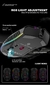 Bm600 recarregável usb 2.4g sem fio luz rgb favo de mel jogo do rato computador - comprar online