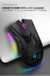 Bm600 recarregável usb 2.4g sem fio luz rgb favo de mel jogo do rato computador - Loja Teodoro