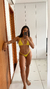 Biquini fita amarelo