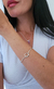 Bracelete fio redondo com nó