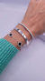 Pulseira 5 trevos - RAFAELA GODOY PRATAS