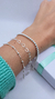 Pulseira elo corações - RAFAELA GODOY PRATAS