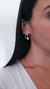 Argola pérola shell - loja online
