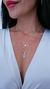 Colar ponto de luz luxo 6 mm - loja online