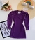 Vestido Pérolas Roxo