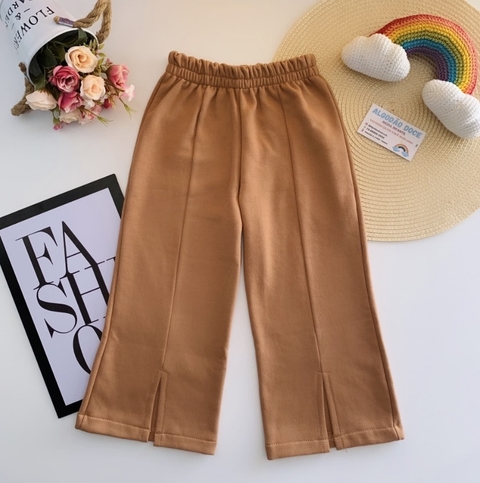 Calca Moletom Caramelo