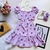 Vestido Borboletas Lilas