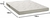COLCHAO D23 LISO 14CMX1,88MX1,38M ANATOMIC - comprar online