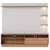 Estante Home Theater Campeche Freijó Off White Matte - Colibri na internet