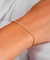 Pulseira Riviera fina - Banhada a Ouro 18k