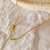 Colar longo letra - comprar online