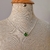 Choker trevo verde