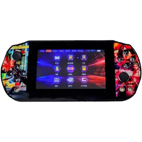 Console Mini Video Game Portatil Retro 10.000 jogos HD Q3