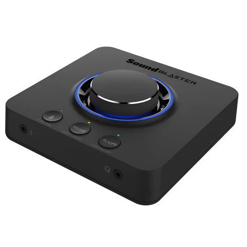 Sound Blaster X3 Creative Placa Som Externa HI-RES 7.1 Super X-FI USB DAC SB1810 #34669