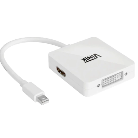 Displayport Macho Mini para DVI Femea / HDMI Femea / Displayport Femea (3 em 1) Vinik