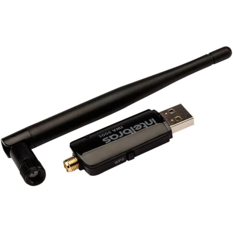 Adaptador USB Wireless IWA 3001 Preto Intelbras
