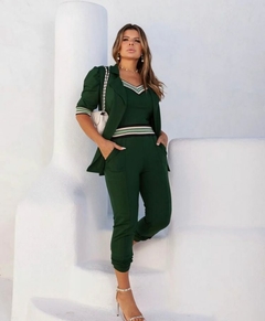 conjunto 3 peças verde - comprar online