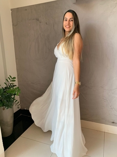 VESTIDO BRANCO - Vitrine da Moda